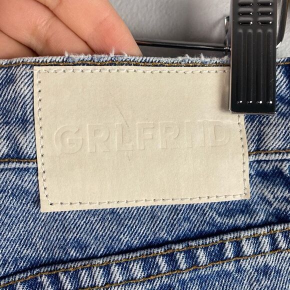 GRLFRND Karolina High Rise Straight Crop in Queens - Picture 9 of 12